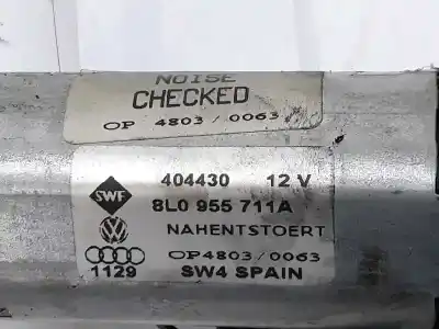 Second-hand car spare part rear windshield wiper motor for audi a6 c5 avant (4b5) 2.5 tdi oem iam references 8l0955711b  8l0955711b Second-hand car spare part rear windshield wiper motor for audi a6 c5 avant (4b5) 2.5 tdi oem iam references 8l0955711b  8l0955711b