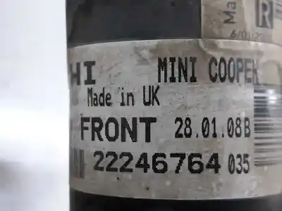Second-hand car spare part front right shock absorber for mini mini 1.4 16v oem iam references 31316782208  31316782208