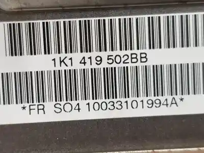 Peça sobressalente para automóvel em segunda mão coluna de direcção por volkswagen golf vi (5k1) 2.0 gti referências oem iam 1k1419502bl