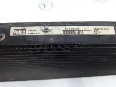 Second-hand car spare part air conditioning condenser / radiator for bmw mini (r56) 1.6 diesel cat 90 cv / 66 kw oem iam references 64531490572  