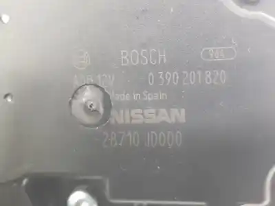 Автозапчастина б/у двигатель заднього склоочисника для nissan qashqai / qashqai +2 i (j10, nj10, jj10e) 1.5 dci посилання на oem iam 28710jd000  28710jd000