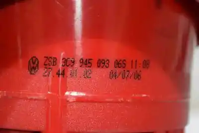 Автозапчастина б/у лівий задній ліхар в дверях для volkswagen passat variant (3c5) 1.9 tdi посилання на oem iam 3c9945093  3c9945093