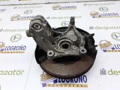 Peça sobressalente para automóvel em segunda mão manga de eixo dianteira direita por volkswagen passat b6 (3c2) 2.0 tdi 16v referências oem iam 3c0407254f