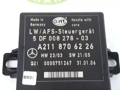 İkinci el araba yedek parçası isik kontrol ünitesi için mercedes-benz clk (c209) clk 320 cdi (209.320) oem iam referansları a2118706226  2118706226