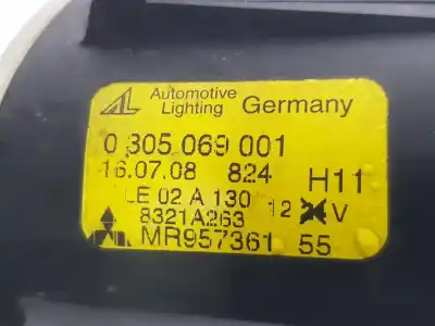 Second-hand car spare part left fog light for mitsubishi lancer viii (cy_a, cz_a) evo x (cz4a) oem iam references mr957361 Second-hand car spare part left fog light for mitsubishi lancer viii (cy_a, cz_a) evo x (cz4a) oem iam references mr957361