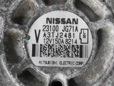 İkinci el araba yedek parçası alternatör için renault koleos 2.0 dci diesel fap oem iam referansları 23100jg71b  23100jg71b