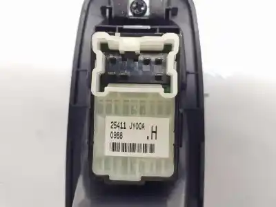 Peça sobressalente para automóvel em segunda mão botão / interruptor elevador vidro traseiro esquerdo por renault koleos dynamique referências oem iam 25411jy00a  25411jy00a