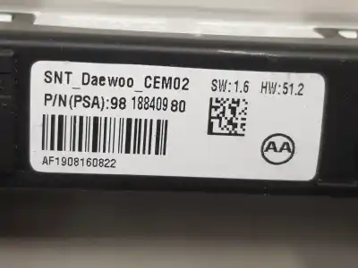 Pezzo di ricambio per auto di seconda mano luce interna per citroen c4 lim. 1.2 12v e-thp riferimenti oem iam 9818840980  96781446bj