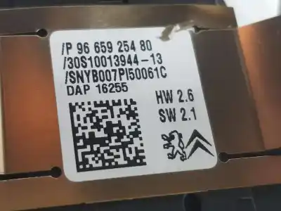 Peça sobressalente para automóvel em segunda mão sensor por citroen c4 lim. 1.2 12v e-thp referências oem iam 9665925480  9665925480