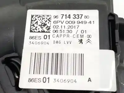 Автозапчасти б/у педальный потенциометр за citroen c3 (s desde 09/2009) 1.2 12v ссылки oem iam 9671433780  1601cw