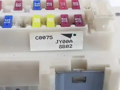 Second-hand car spare part fuse box unit for renault koleos dynamique oem iam references c0075jy00a  c0075jy00a