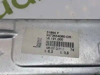 Автозапчастина б/у регулятор переднього правого скла для citroen c3 picasso (sh_) 1.4 vti 95 посилання на oem iam 9673654080  9222fy