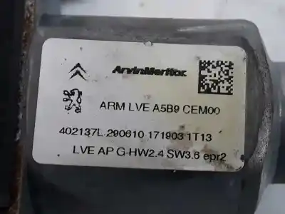 Автозапчасти б/у мотор заднего левого стекла за citroen c3 picasso (sh_) 1.4 vti 95 ссылки oem iam 402137l  290610