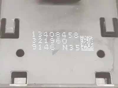 Peça sobressalente para automóvel em segunda mão botão / interruptor elevador vidro dianteiro esquerdo por opel mokka 1.4 16v turbo (bivalent. gasolina / lpg) referências oem iam 13408458  22915121