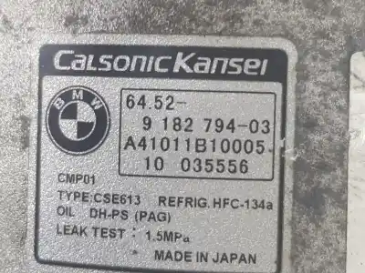 Tweedehands auto-onderdeel airconditioning compressor voor bmw 3 (e90) 318 i oem iam-referenties 64529182794  64529182794