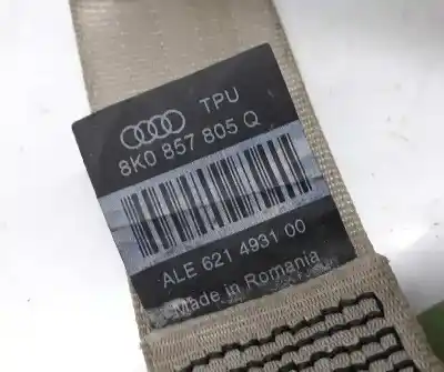 Автозапчасти б/у задний левый ремень безопасности за audi a4 b8 avant (8k5) 2.7 tdi ссылки oem iam 8k0857805r  8k0857805r