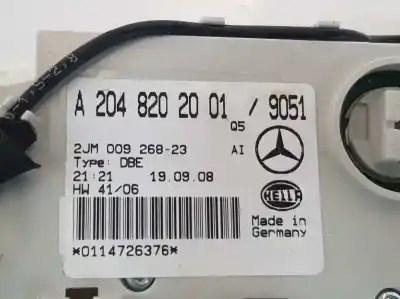 Автозапчастина б/у внутрішне світло для clase c clase c berlina 2.2 cdi посилання на oem iam 20482020019051  2jm00926823