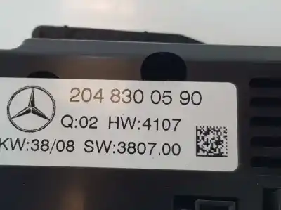Second-hand car spare part climate control for clase c clase c berlina 2.2 cdi oem iam references 2048300590