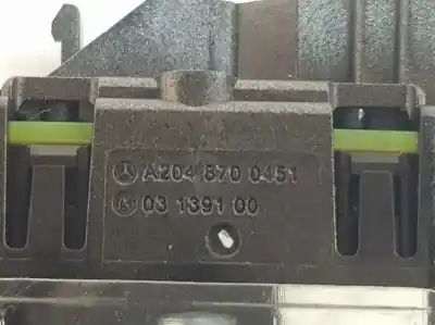 Second-hand car spare part rear left power window switch for clase c clase c berlina 2.2 cdi oem iam references a2048700451  2048700451