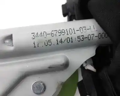 Pezzo di ricambio per auto di seconda mano leva del freno a mano per bmw serie 1 berlina 5p (f20) 2.0 116d riferimenti oem iam 34406799101  34406799101