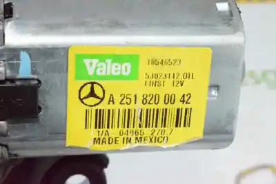 Peça sobressalente para automóvel em segunda mão motor do limpador traseiro por clase c clase m 3.0 cdi referências oem iam a2518200042  a2518200042