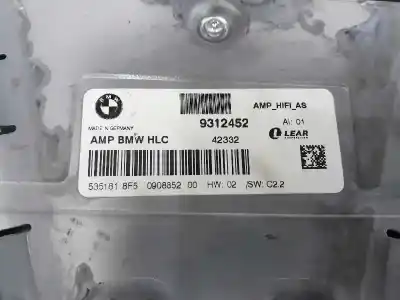 Pièce détachée automobile d'occasion amplificateur d'antenne pour bmw serie 1 berlina 5p (f20) 2.0 116d références oem iam 65129312452  65129312452