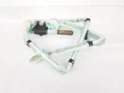 Second-hand car spare part front right curtain airbag for volkswagen passat berlina 1.6 tdi dpf oem iam references 3c0880742f
