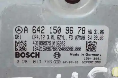 Peça sobressalente para automóvel em segunda mão centralina de motor uce por clase c clase m 3.0 cdi referências oem iam a6421509678  a6421509678
