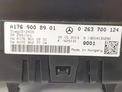 Peça sobressalente para automóvel em segunda mão quadrante por clase c clase a 1.6 referências oem iam a1769008901  1769008901