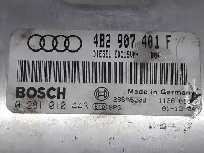 Автозапчасти б/у блок управления двигателем за audi a6 c5 avant (4b5) 2.5 tdi ссылки oem iam 4b2907401f  4b2907401f Автозапчасти б/у блок управления двигателем за audi a6 c5 avant (4b5) 2.5 tdi ссылки oem iam 4b2907401f  4b2907401f