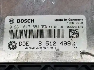 Second-hand car spare part ecu engine control for bmw 1 coupé (e82) 118 d oem iam references 13618512499  13618512499