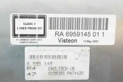 Pezzo di ricambio per auto di seconda mano impianto audio / radio cd per bmw serie 1 berlina (e81/e87) 118d riferimenti oem iam 65126959145  65126962296