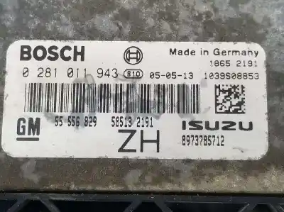 Автозапчасти б/у блок управления двигателем за opel astra h gtc (a04) 1.7 cdti (l08) ссылки oem iam 55556829  55556829