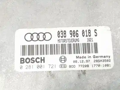 Автозапчастина б/у ебу контролер двигуна для audi a4 b5 (8d2) 1.9 tdi посилання на oem iam 038906018s  0281001721