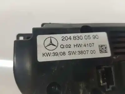 Piesă de schimb auto la mâna a doua panou clima pentru mercedes clase c familiar 2.2 cdi referințe oem iam a2048300590 2048300590 