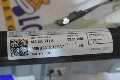 Автозапчастина б/у передня ліва подушка безпеки для audi q7 (4l) 3.0 v6 24v tdi посилання на oem iam 4l0880741a  4l0880741a