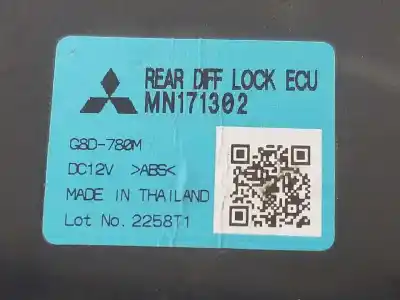 Автозапчасти б/у электронный модуль за mitsubishi l 200 (ka0/kb0) 2.5 di-d cat ссылки oem iam mn171302  mn171302