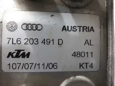 Автозапчастина б/у дизельний радіатор для audi q7 (4l) 3.0 v6 24v tdi посилання на oem iam 7l6203491d  ktm48011