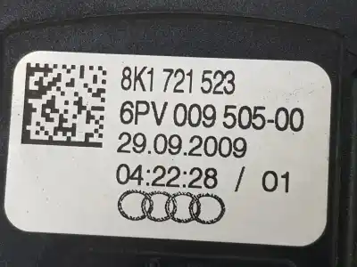Автозапчастина б/у педальний потенціометр для audi a4 avant 3.0 v6 24v tdi clean diesel посилання на oem iam 8k1721523  8k1721523