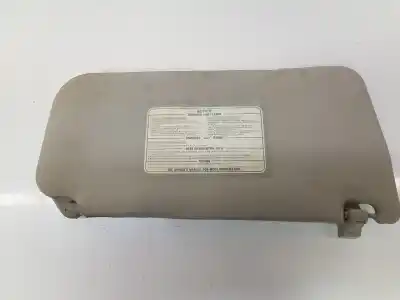 Second-hand car spare part left sunshade for mitsubishi montero (v80/v90) 3.2 di-d intense oem iam references 7620a369ha
