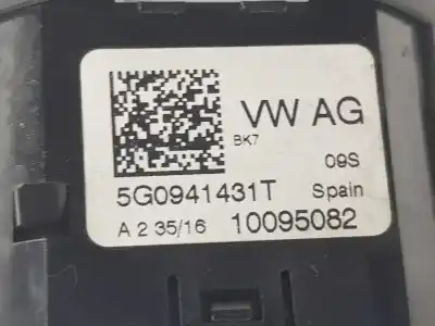 Автозапчастина б/у управління світлом для seat leon (5f1) 1.6 tdi посилання на oem iam 5g0941431t  5g0941431t