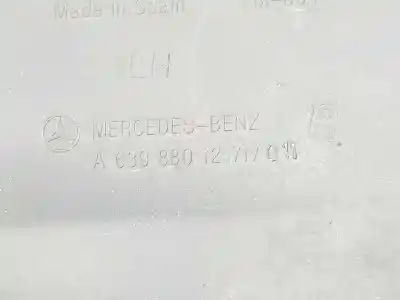 Second-hand car spare part left rear bumper for clase c vito mixto 06.2003 2.1 cdi oem iam references a6398801271  6398801271