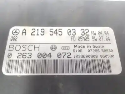 Автозапчасти б/у электронный модуль за mercedes-benz cls (c219) cls 320 cdi (219.322) ссылки oem iam a2195450332  a2195450332
