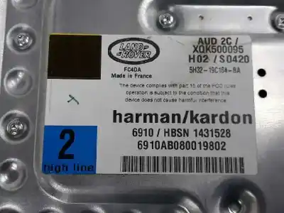 Автозапчастина б/у антенний підсилювач для land rover range rover sport v8 td se посилання на oem iam xqk500095  5h3219c164ba