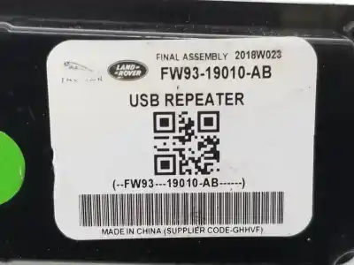 Second-hand car spare part electronic module for land rover range rover velar velar oem iam references lr091229  fw9319010ab