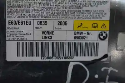 Peça sobressalente para automóvel em segunda mão airbag frontal lado esquerdo por bmw serie 5 berlina 3.0 turbodiesel referências oem iam 72126963021 72126963021 