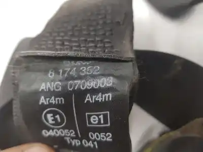 Автозапчастина б/у задній лівий ремін безпеки для bmw 7 (e38) 730 d посилання на oem iam 8174352  72118174352