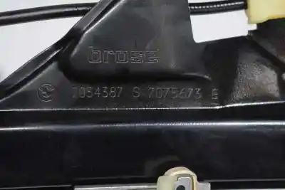 Second-hand car spare part rear left window regulator for bmw 5 (e60) 535 d oem iam references 51357184745  51357184745