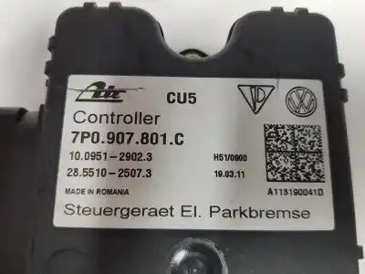 Автозапчастина б/у електронний модуль для porsche cayenne 3.0 v6 tdi посилання на oem iam 7p0907801c  7p0907801c