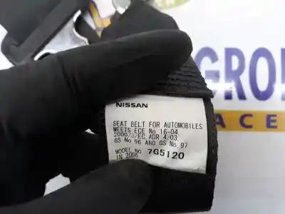 Автозапчасти б/у центральный задний ремень безопасности за nissan navara pickup (d40m) (05.2005->) 2.5 dci 4wd ссылки oem iam 88854eb40c  7g5120 Автозапчасти б/у центральный задний ремень безопасности за nissan navara pickup (d40m) (05.2005->) 2.5 dci 4wd ссылки oem iam 88854eb40c  7g5120